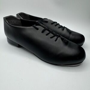 Capezio Cadence Black Tap Shoes Tele Tone Taps Mens 10